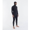 HURLEY WETSUIT PLUS 6/4 MM HOOD CHEST ZIP BLACK