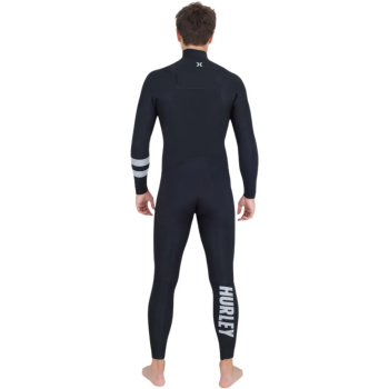 HURLEY WETSUIT 5/3MM ADVANT CHEST ZIP BLACK