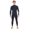 HURLEY WETSUIT ADVANT 5/3 MM CHEST ZIP BLACK