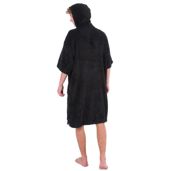 HURLEY ONE & ONLY PONCHO HOOD AND POCKETS BLACK ADULT