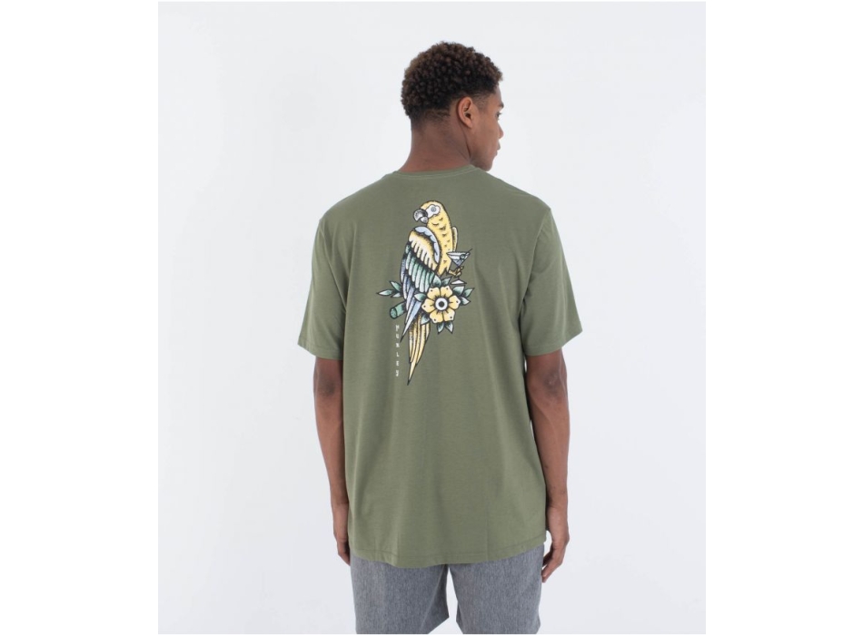 HURLEY PARROT LAD T-SHIRT MALVERDE