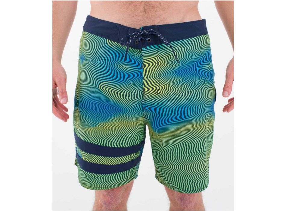 HURLEY PHANTOM BLOCK PARTY BOARDSHORTS 18" OBSIDIAN