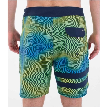 HURLEY PHANTOM BLOCK PARTY BOARDSHORTS 18" OBSIDIAN
