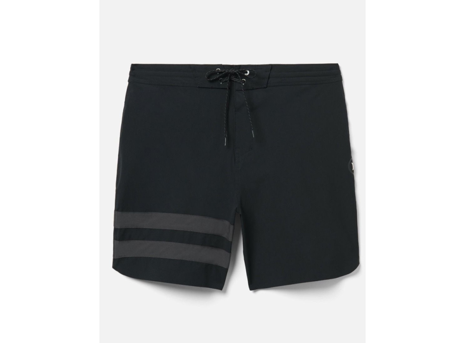 HURLEY PHANTOM+ BLOCK PARTY RENEGADE BOARDSHORTS 18" BLACK