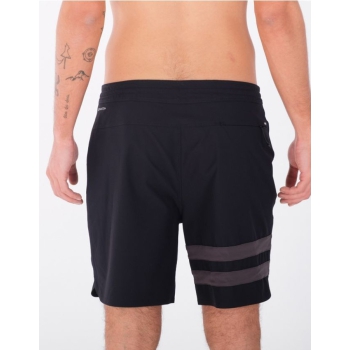 HURLEY PHANTOM+ BLOCK PARTY RENEGADE BOARDSHORTS 18" BLACK