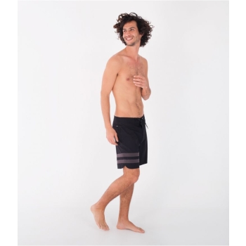 HURLEY PHANTOM+ BLOCK PARTY RENEGADE BOARDSHORTS 18" BLACK