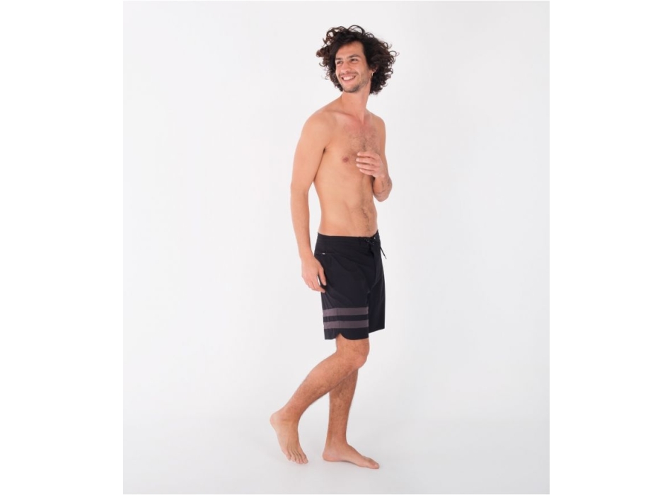HURLEY PHANTOM+ BLOCK PARTY RENEGADE BOARDSHORTS 18" BLACK