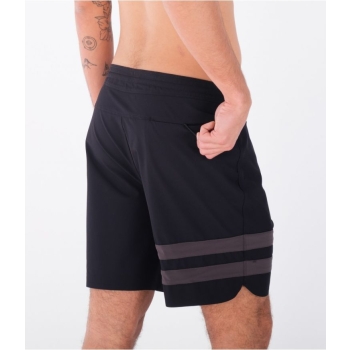HURLEY PHANTOM+ BLOCK PARTY RENEGADE BOARDSHORTS 18" BLACK