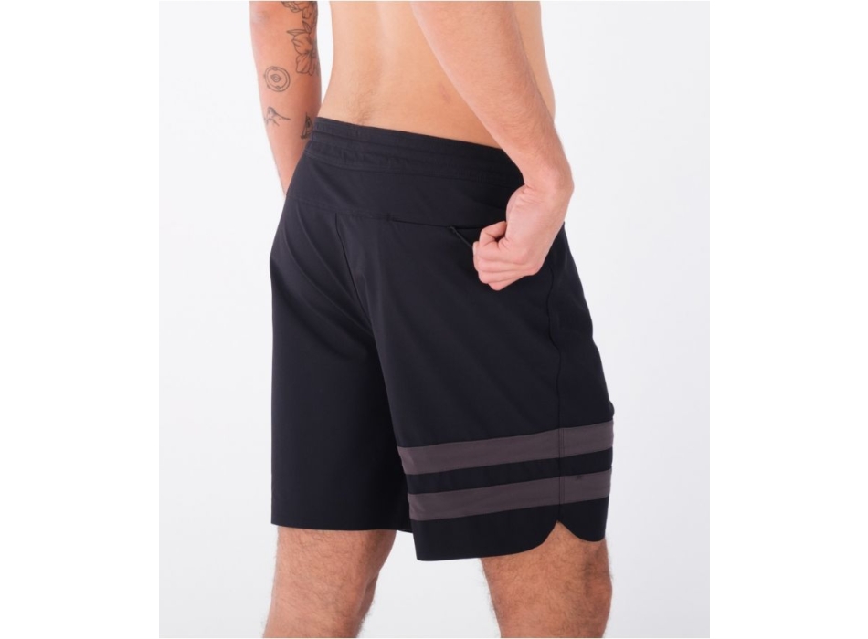 HURLEY PHANTOM+ BLOCK PARTY RENEGADE BOARDSHORTS 18" BLACK