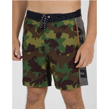 HURLEY PHANTOM FASTLANE WOODLAND BOARDSHORTS 18"