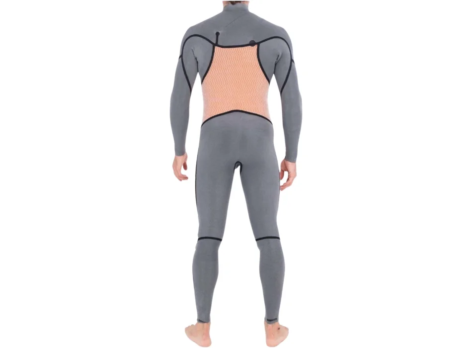 HURLEY WETSUIT PLUS 4/3 MM CHEST ZIP BLACK