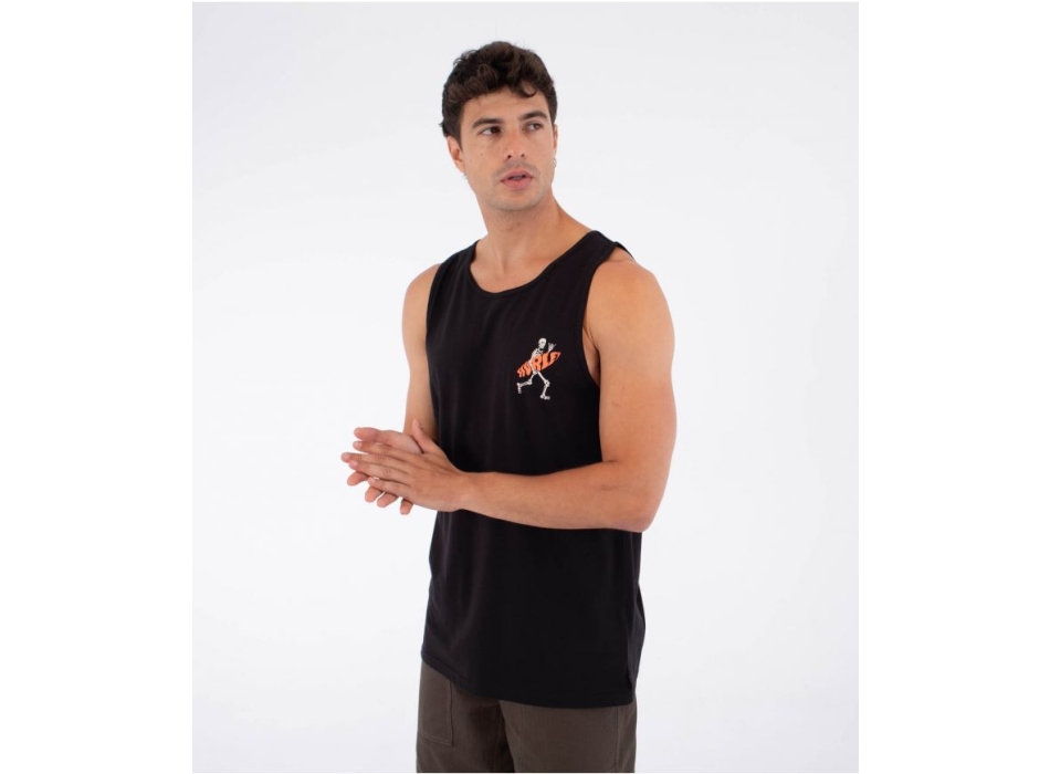 HURLEY PRINTING PRESS FLAMINGUE TANK BLACK