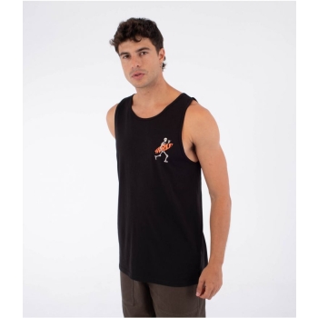 HURLEY PRINTING PRESS FLAMINGUE TANK BLACK