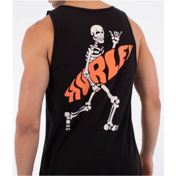 HURLEY PRINTING PRESS FLAMINGUE TANK BLACK