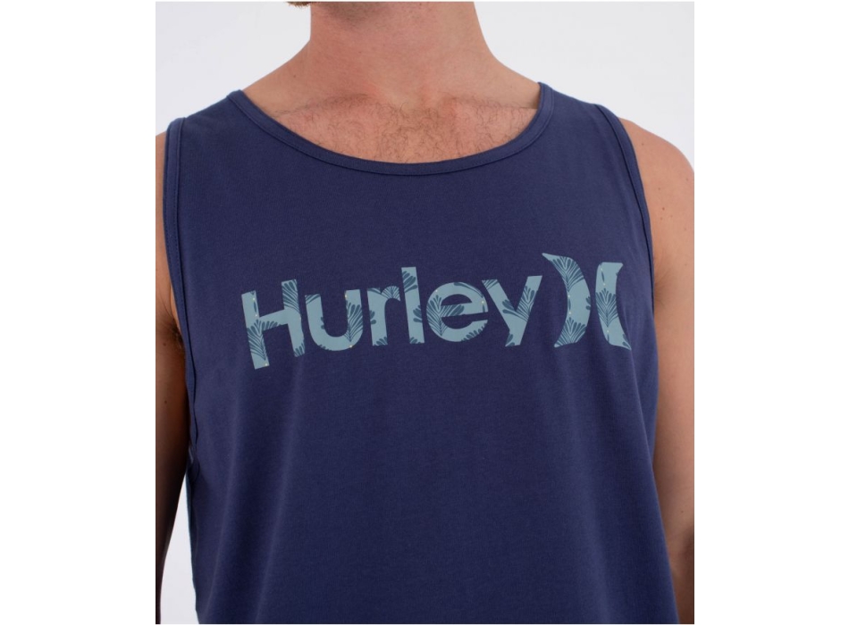HURLEY PRINTING PRESS MONEY TANK GYM BLUE