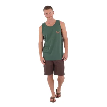 HURLEY PRINTING PRESS RUBEL TANK AURORA GREEN