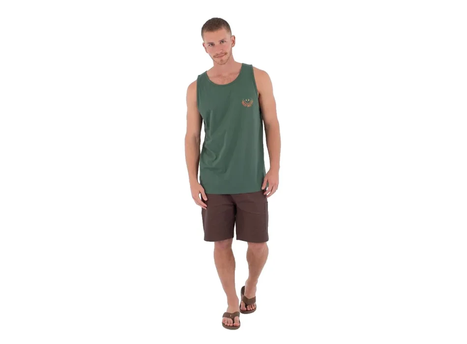 HURLEY PRINTING PRESS RUBEL TANK AURORA GREEN