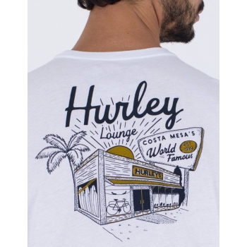 HURLEY EVERYDAY HURLEY'S TEE WHITE