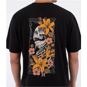 HURLEY TATTOO TRUDY SKULL T-SHIRT