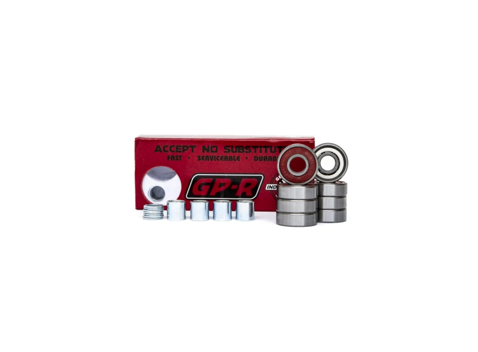 INDEPENDENT BEARINGS GP-R ABEC 5 SET 8 BLACK