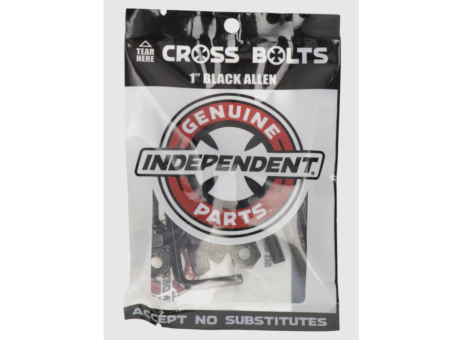 INDEPENDENT GENUINE PARTS ALLEN HARDWARE 1" BLACK