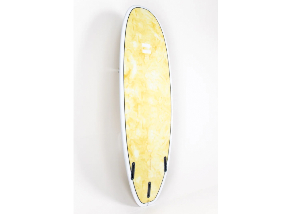 INDIO 7'0" ENDURANCE PLUS SWIRL EFFECT YELLOW FUNBOARD