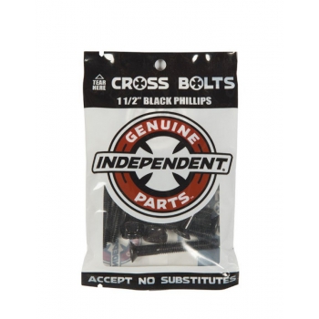 INDIPENDENT GENUINE PARTS PHILLIPS HARDWARE 1 1/2" BLACK