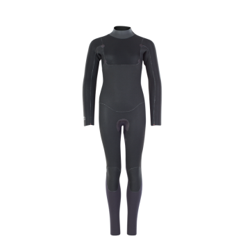 ION CAPTURE 4/3 WETSUIT 4-16 YEARS BACK ZIP JUNIOR STEEL-BLUE/RED
