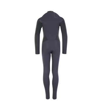 ION CAPTURE 4/3 WETSUIT 4-16 YEARS BACK ZIP JUNIOR STEEL-BLUE/RED