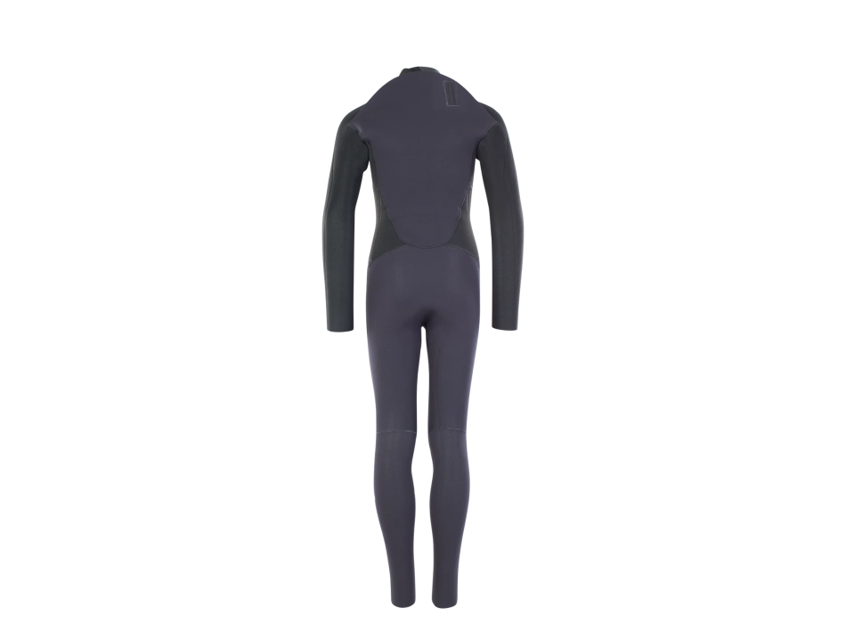 ION CAPTURE 4/3 WETSUIT 4-16 YEARS BACK ZIP JUNIOR STEEL-BLUE/RED