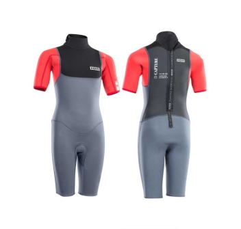 ION KIDS WETSUIT CAPTURE 2/2 SHORTY BACK ZIP