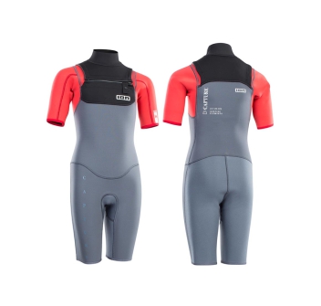 ION KIDS WETSUIT CAPTURE 2/2 SHORTY FRONT ZIP