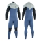 ION ELEMENT 3/2 FRONTZIP WETSUIT CASCADE BLUE