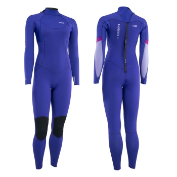 ION WETSUIT ELEMENT SEMIDRY 4/3 DL BACK ZIP