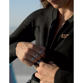ION AMAZE HOT SHORTY 1.5 FRONT ZIP BLACK
