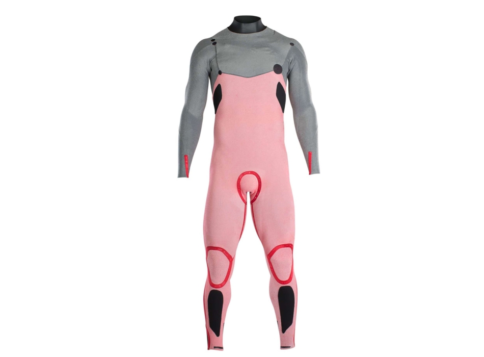 ION WETSUIT STRIKE AMP SEMIDRY 4/3 BACKZIP DL