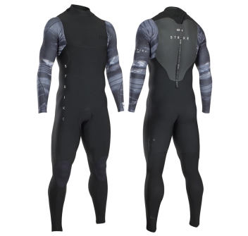 ION WETSUIT STRIKE AMP SEMIDRY 6/5 BACKZIP DL