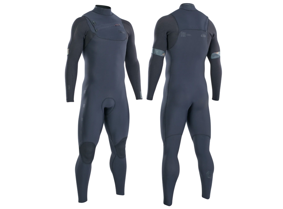 ION SEEK AMP SEMIDRY 4/3 WETSUIT FRONT ZIP