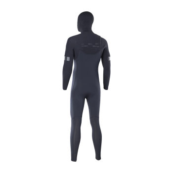 ION WETSUIT SEEK AMP 6/5 HOOD FRONT ZIP BLACK