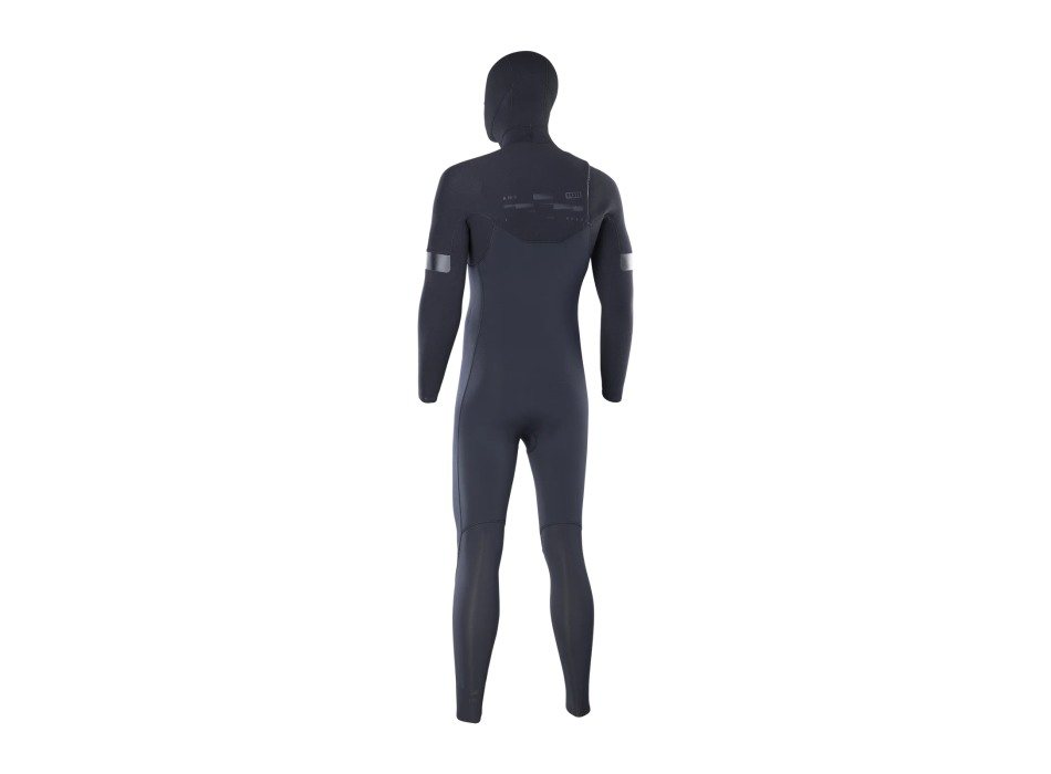 ION WETSUIT SEEK AMP 6/5 HOOD FRONT ZIP BLACK
