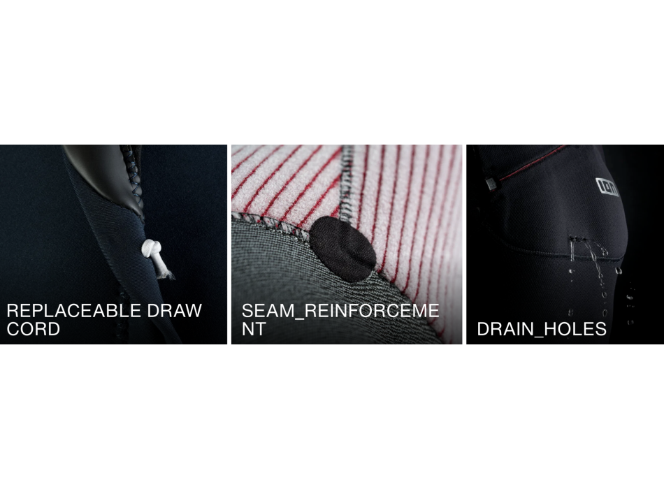 ION SEEK CORE SEMIDRY 5/4 WETSUIT FRONTZIP  