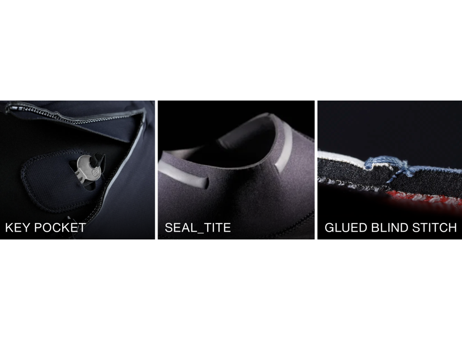 ION SEEK CORE SEMIDRY 5/4 WETSUIT FRONTZIP  