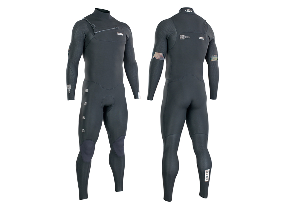 ION SEEK CORE SEMIDRY 3/2 WETSUIT FRONTZIP  