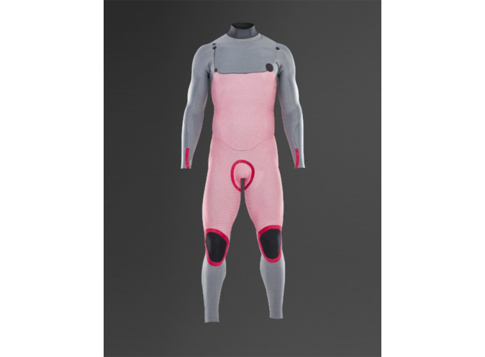 ION SEEK CORE SEMIDRY 4/3 WETSUIT FRONTZIP 2021