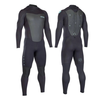 ION STRIKE ELEMENT SEMIDRY 4/3 DL WETSUIT BACK ZIP 2020