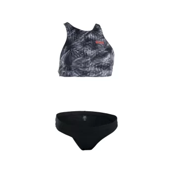 ION SURFKINI 1.5 NEOPRENE BIKINI BLACK FLOWERS
