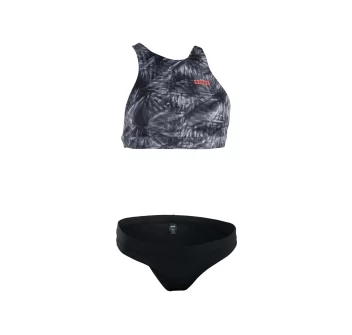 ION SURFKINI 1.5 NEOPRENE BIKINI BLACK FLOWERS