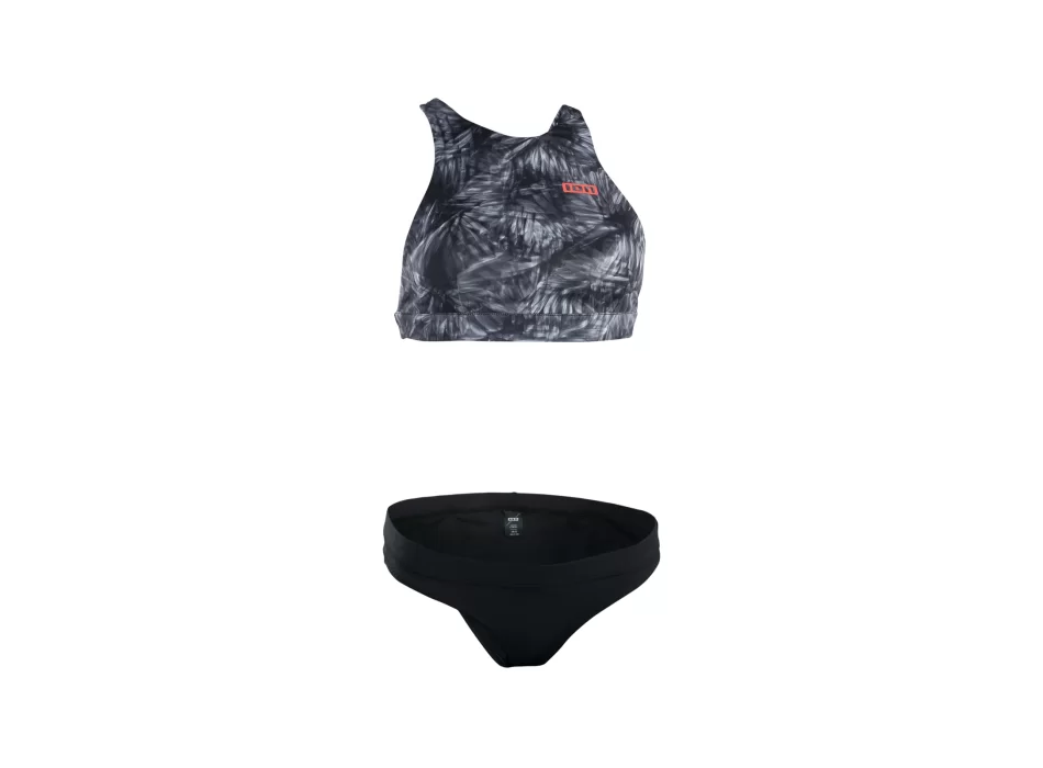 ION SURFKINI 1.5 NEOPRENE BIKINI BLACK FLOWERS