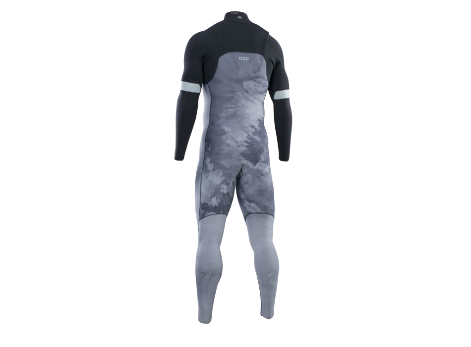 ION WETSUIT SEEK AMP 3/2 FRONT ZIP MEN TIE DYE LTD GREY