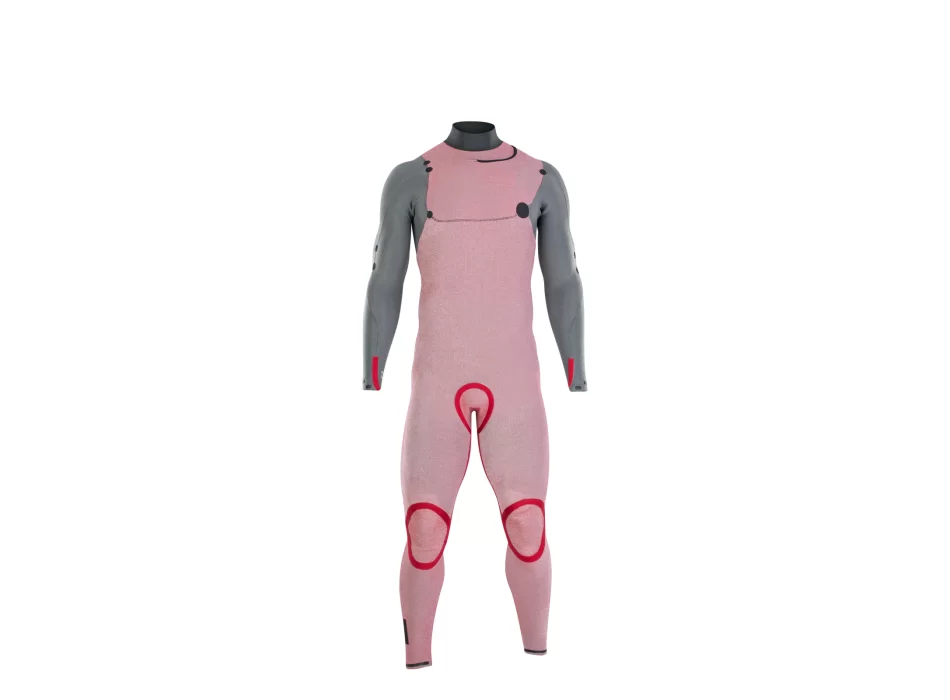 ION WETSUIT SEEK AMP 3/2 FRONT ZIP MEN TIE DYE LTD GREY